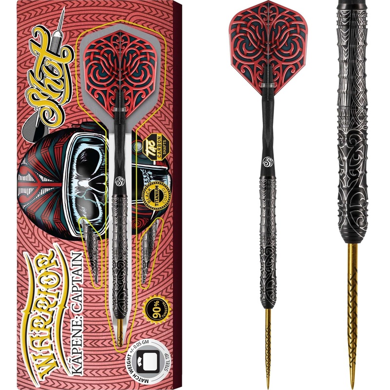 Shot Warrior Darts – Steel Tip – Kapene Captain 22g