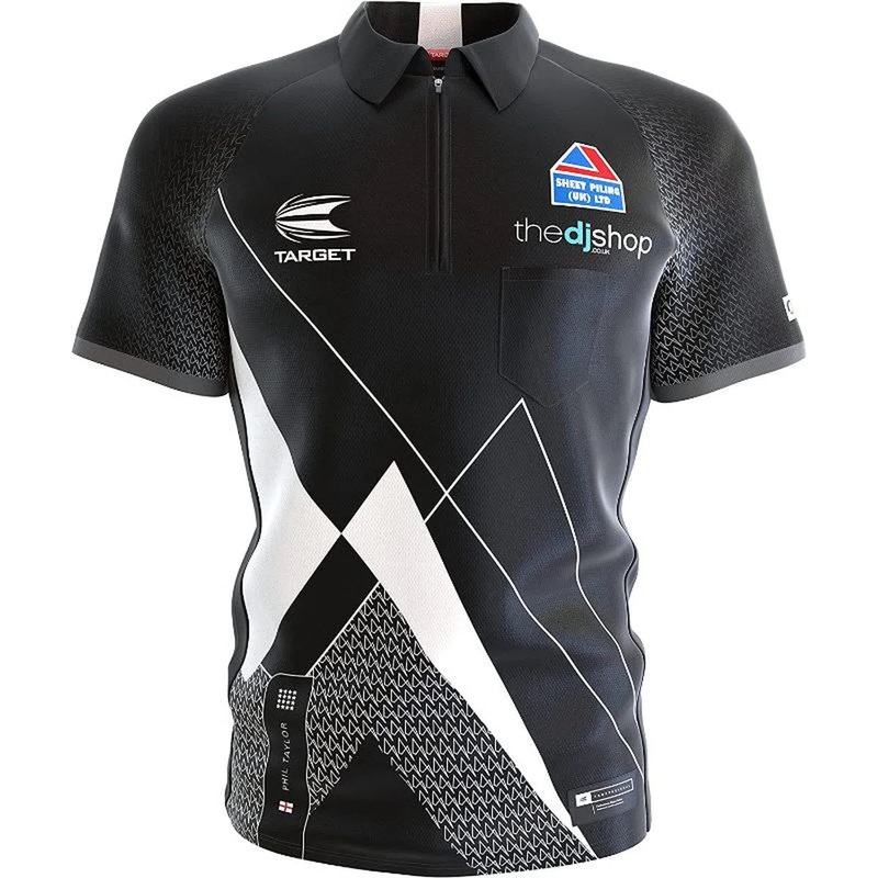 Target Darts Phil Taylor 2022 Official Replica Darts Shirt XSmall
