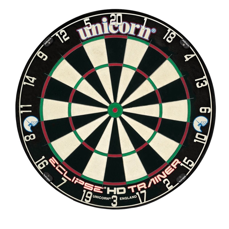 Unicorn Eclipse HD Trainer Dartboard – Thinner Doubles and Trebles