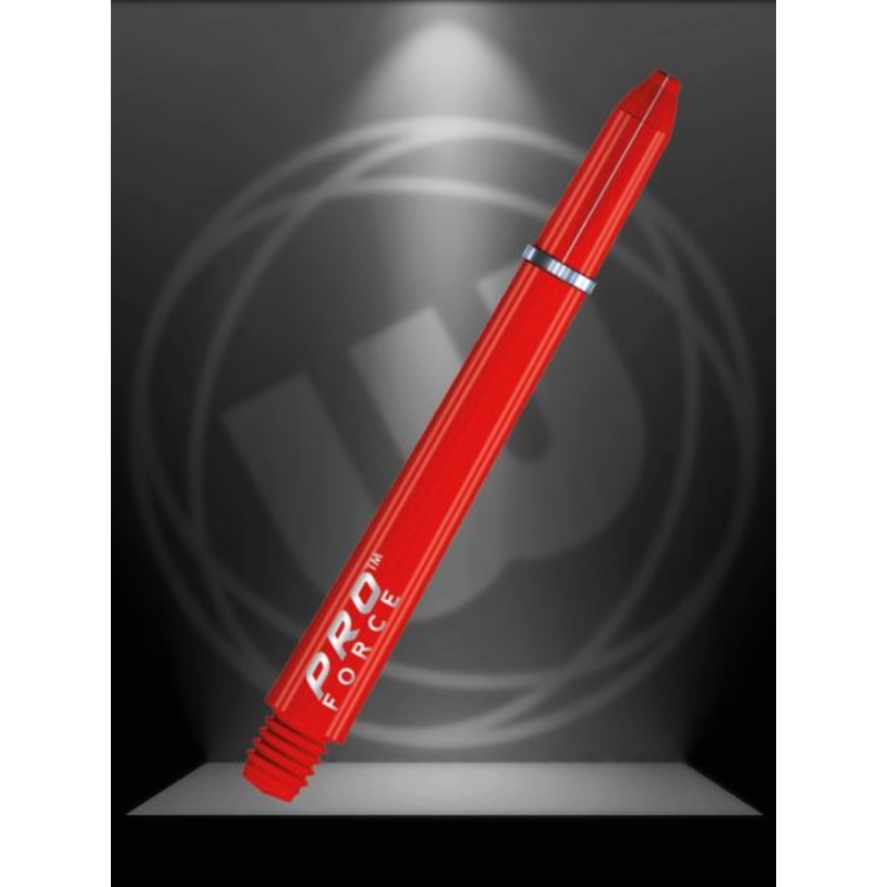 Winmau Pro Force Medium Red Nylon Medium (46mm in length excluding thread) Red