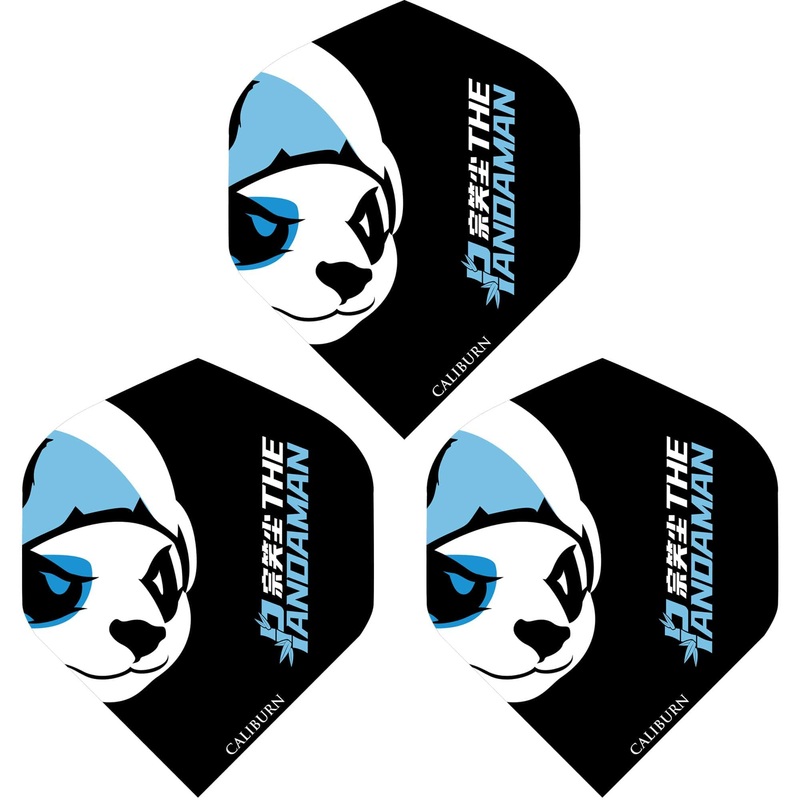 Caliburn Dart Flights – 100 Micron – Standard No2 – The Pandaman