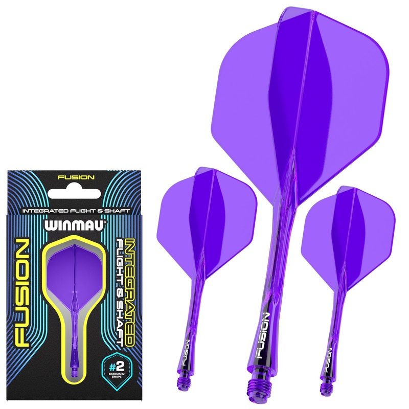 Fusion #2 Integrated Flight & Shaft Purple Short