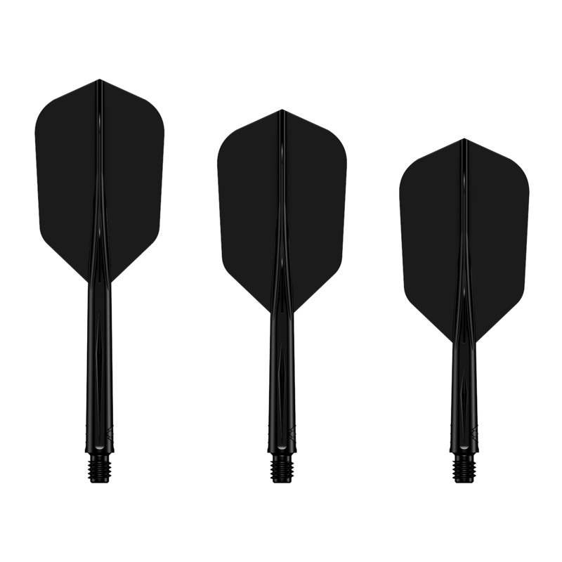 Mission Force 90 – New Moulded Flight & Shaft System – Black – Slim Medium