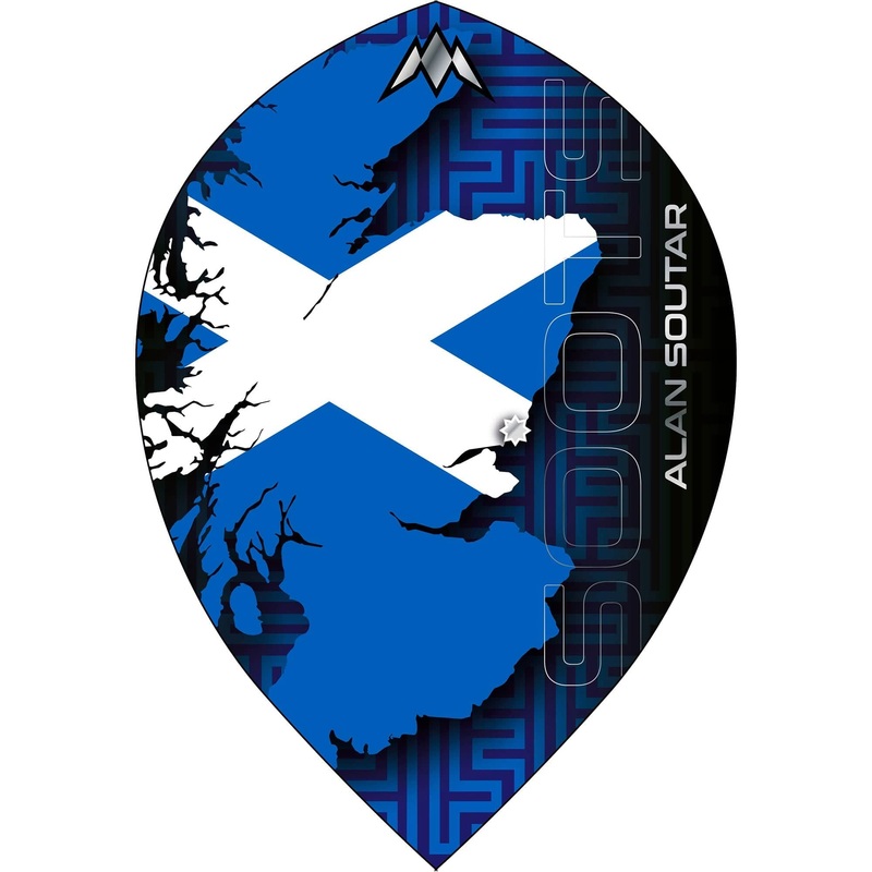 Mission Solo Dart Flights – 100 Micron – Pear – Alan Soutar – Soots