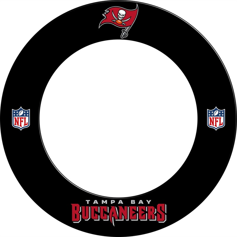 NFL – Dartboard Surround – Official Licensed – Tampa Bay Buccaneers