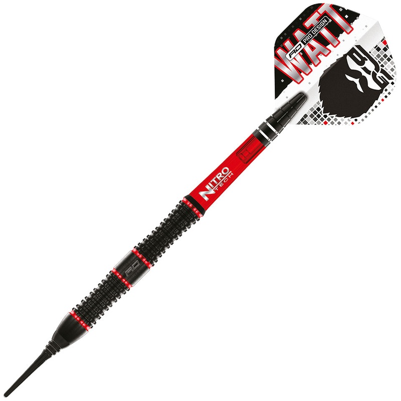 Red Dragon Jason Watt Soft Tip Darts – 22gm