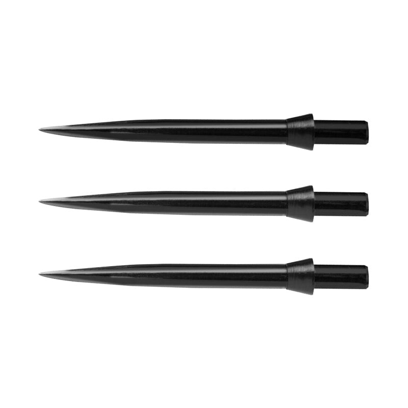 Red Dragon Specialist Dart Points – Black Standard 32mm with Black Trident