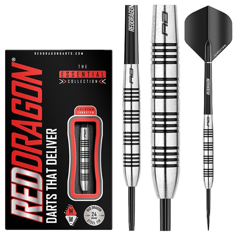 Red Dragon Striker 1 Steel Tip Darts 24 grams