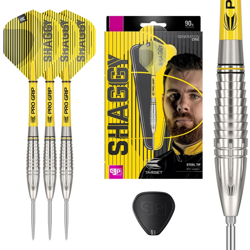 Scott Williams G1 90% Tungsten Swiss Steel Tip Darts by Target 23 Gram