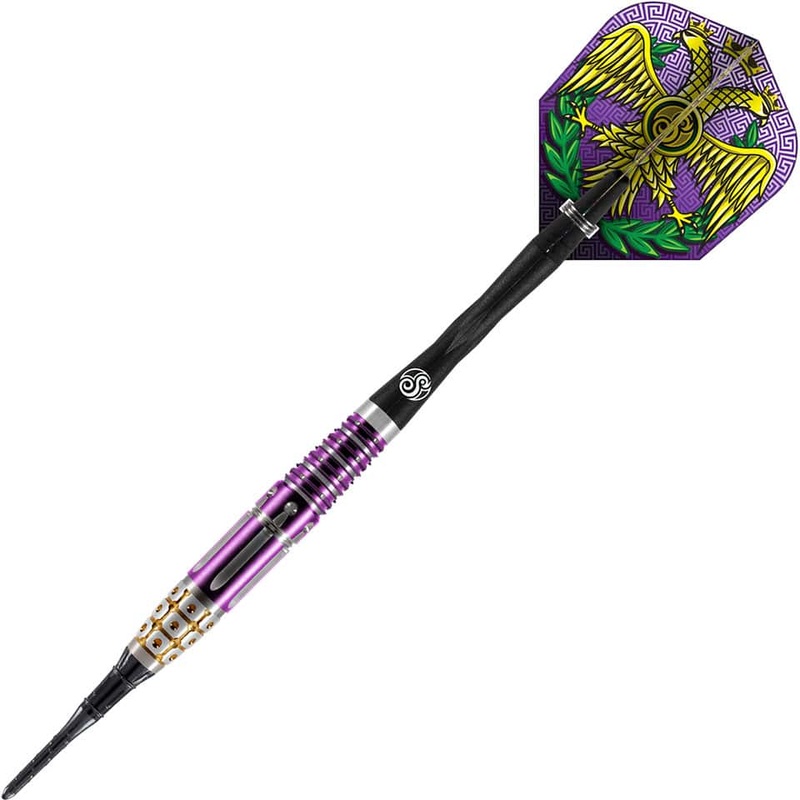 Shot Roman Empire Caesar Soft Tip Darts – 18gm