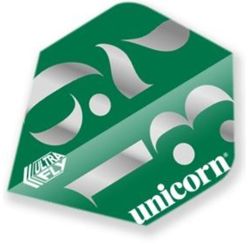 Unicorn Green Origins Ultrafly Standard Shape Dart Flights Green