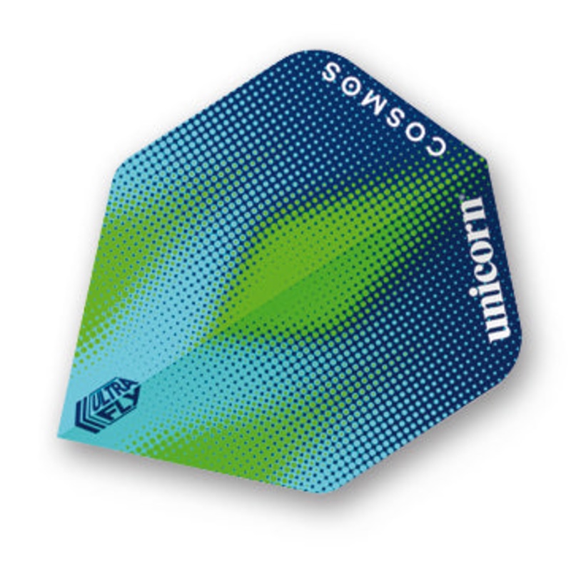 Unicorn Ultrafly Dart Flights Standard Cosmos Meteor Green