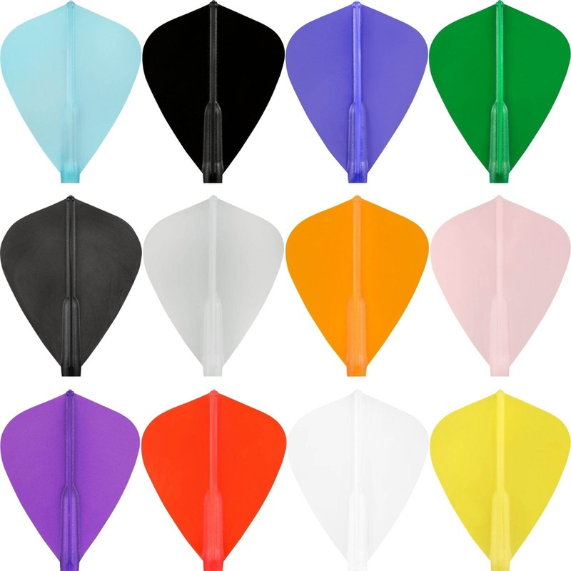 Cosmo – Fit Flight 6 Pack – Plain – Kite Dart Flights Aqua