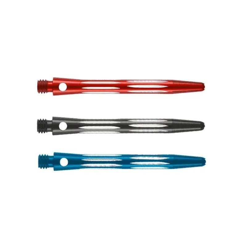 DataDart Anodised Alloy Re-Groove Shafts Blue Short