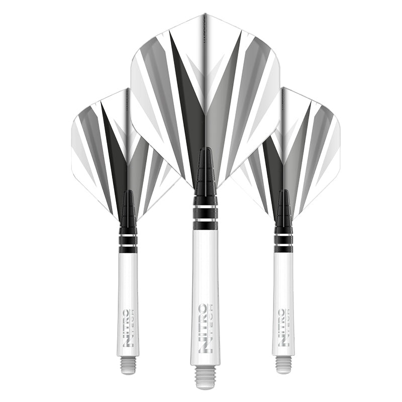 Flight & Shaft Combo – Nitrotech Black & Grey
