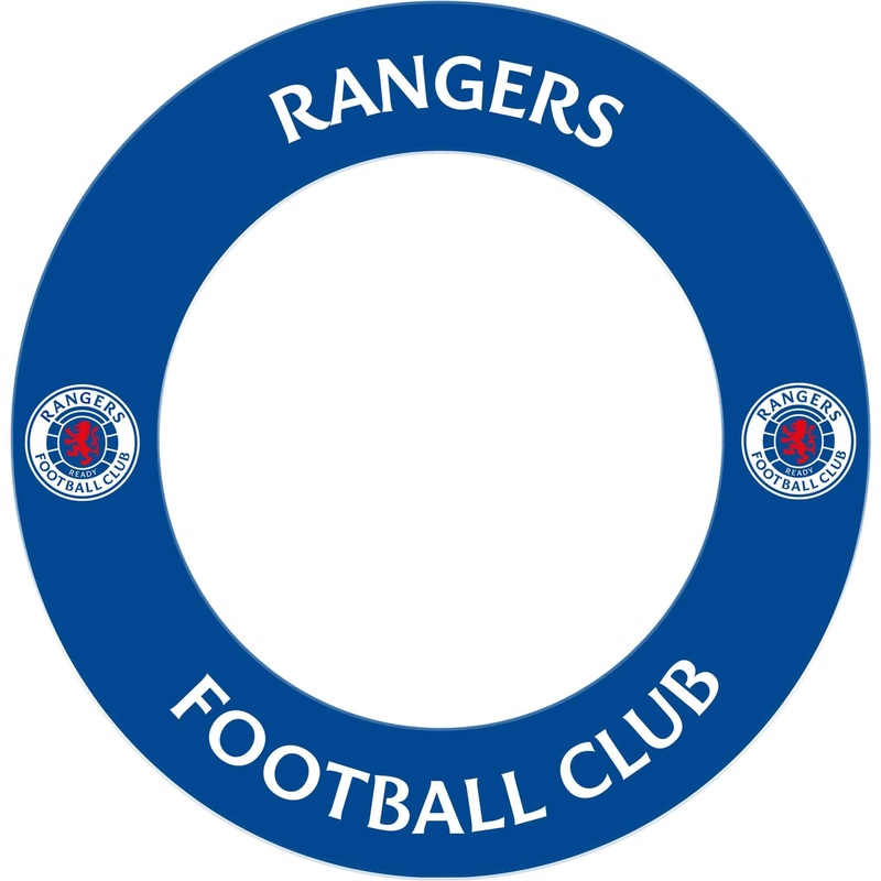 Rangers FC Dartboard Surround – Official Licensed – RFC – S2 – Crest