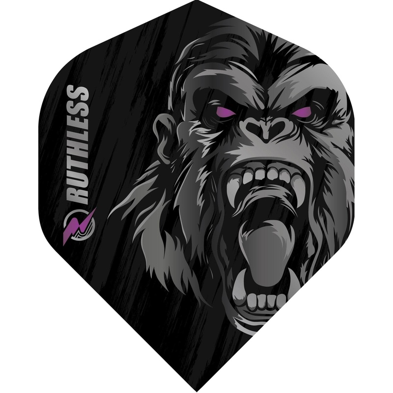 Ruthless Dart Flights – 100 Micron – Std – No2 – Gorilla