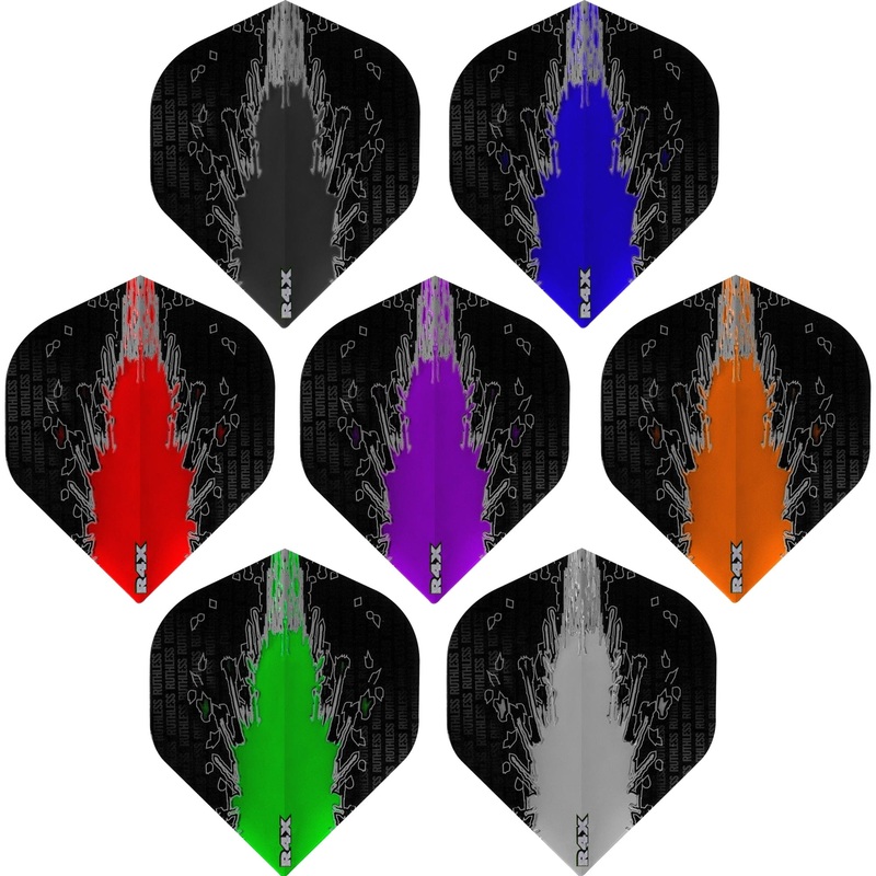 *Ruthless – High Impact – Dart Flights – 100 Micron – No2 – Std Red