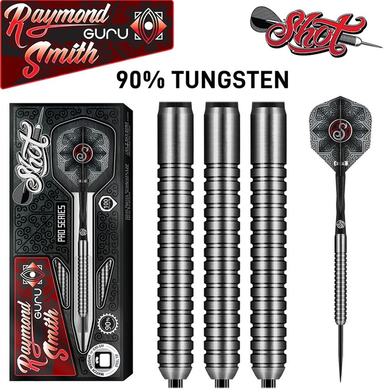 Shot Raymond Smith Steel Tip Darts 22 grams
