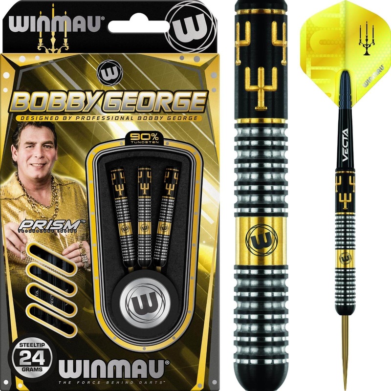 Winmau – Bobby George Darts – Steel Tip – 90% Tungsten – 24g