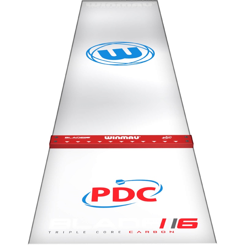 Winmau – Clearzone PVC Dart Mat with Integrated Oche