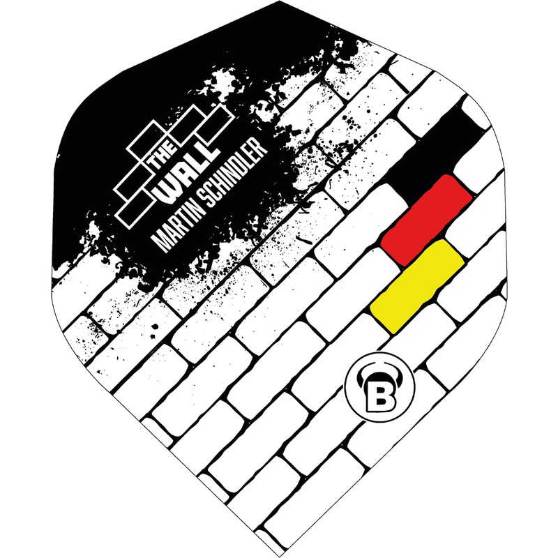 BULL’S B-Star Dart Flights – 100 Micron – A-Std – Martin Schindler – German Bricks