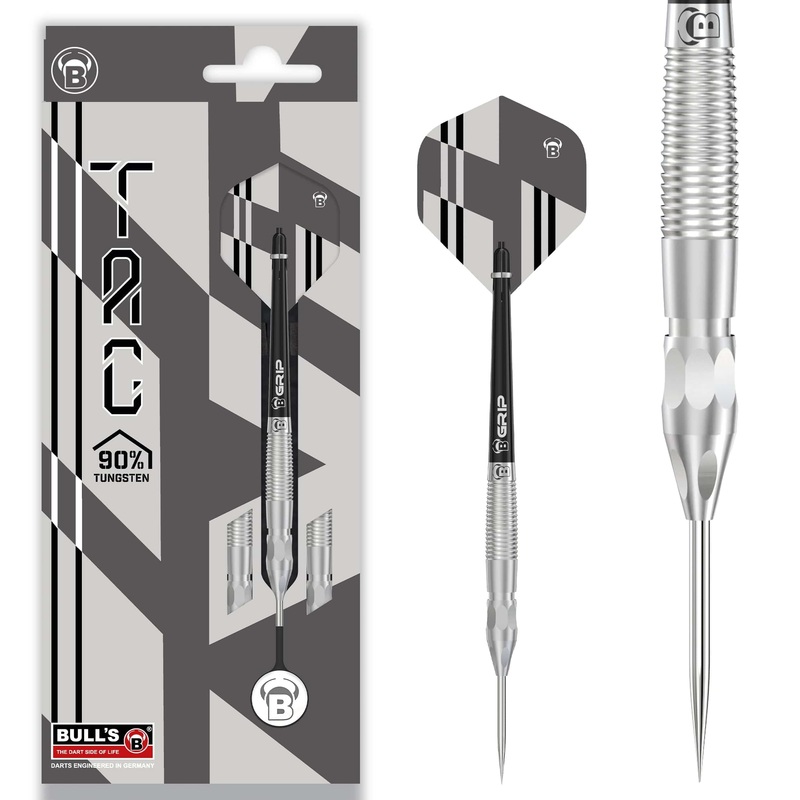 BULL’S Tac Darts – Steel Tip – 90% Tungsten – T2 21g