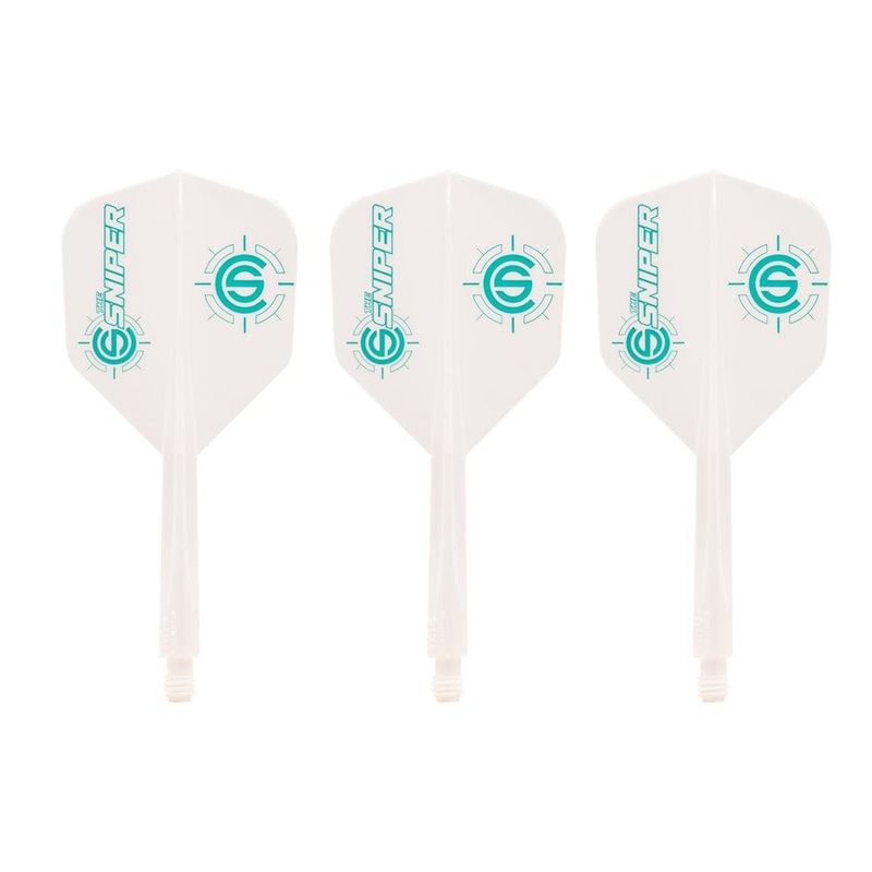 *Condor AXE Dart Flights – Small – Connor Scutt – The Sniper – White Short