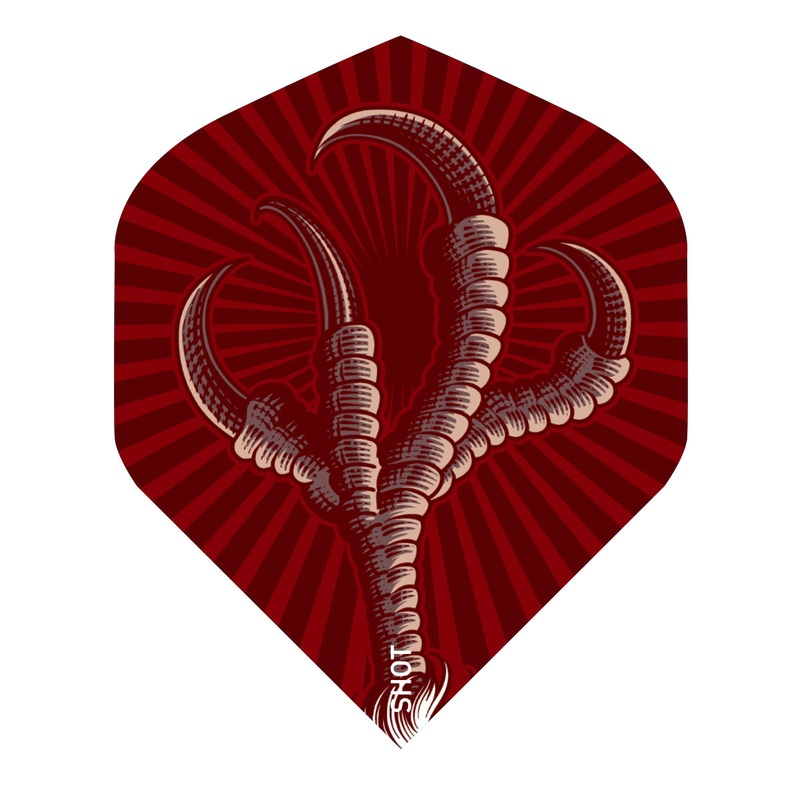 Shot Birds of Prey Osprey Dart Flight Set – Standard Standard 100 Micron Polymer