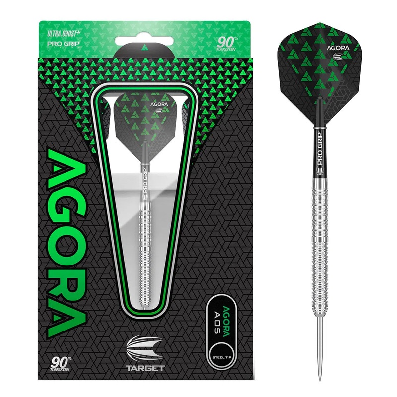 Target Darts Agora A05 90% Tungsten Steel Tip Darts 22 GRAM
