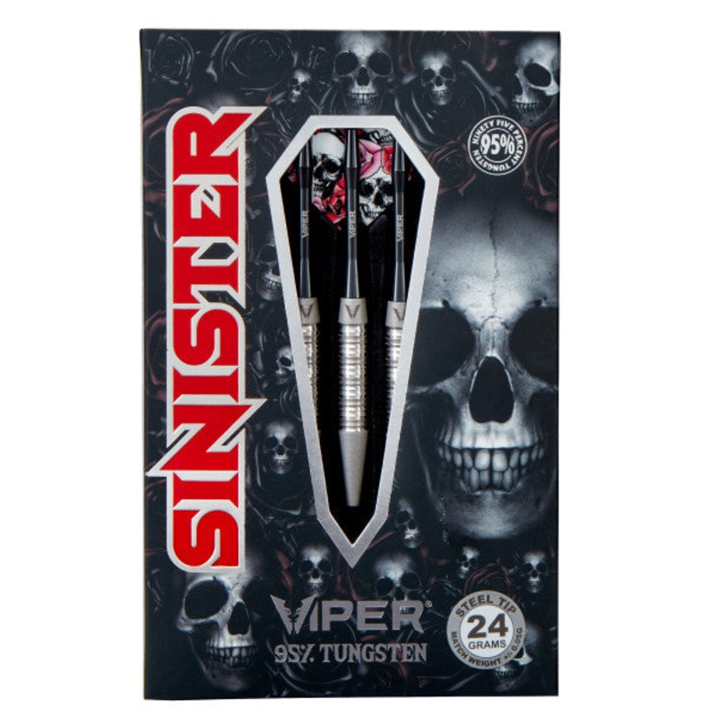 Viper Sinister Nasty 95% Tungsten Steel Tip Dart Set 24g