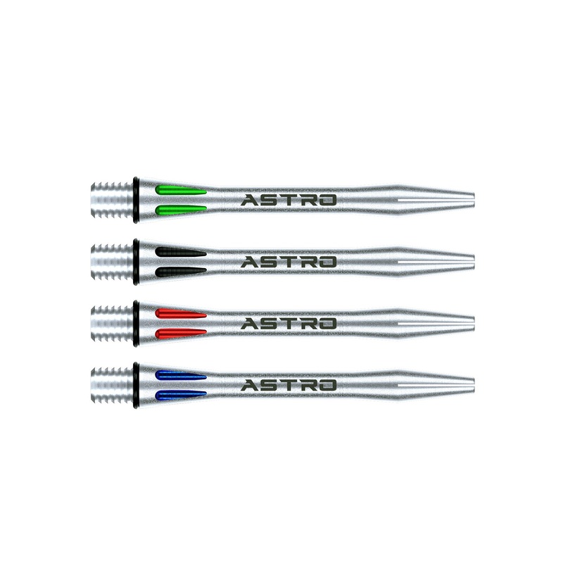Winmau Astro Aluminium Shafts Short Black