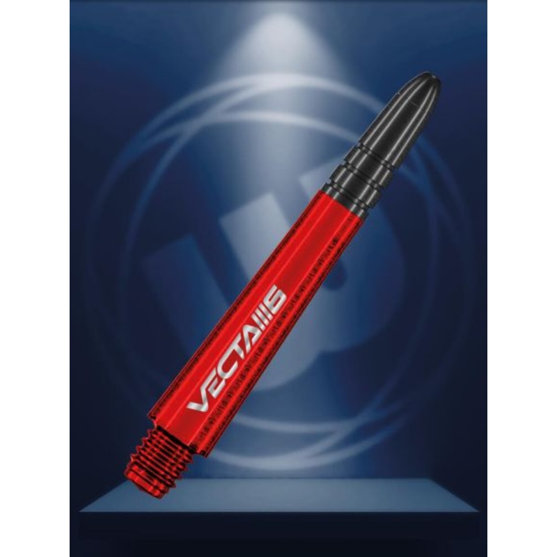 Winmau Vecta Blade 6 Red Intermediate Polycarbonate Intermediate (37mm in length excluding thread) Red