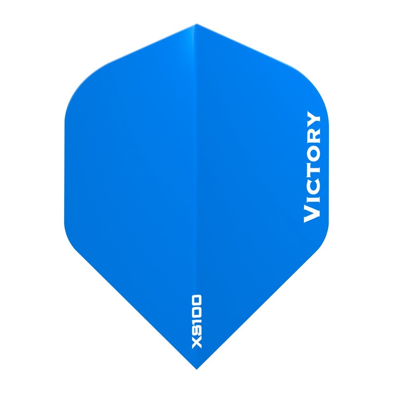 100 Sets Victory Darts XS100 Colours Aqua Extra Strong Dart Flights