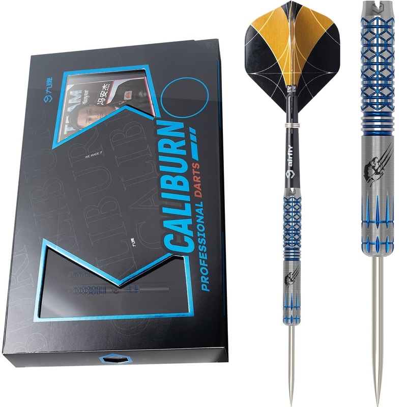Caliburn Player Darts – Steel Tip – 95% – Electric Blue – Maverick 23g