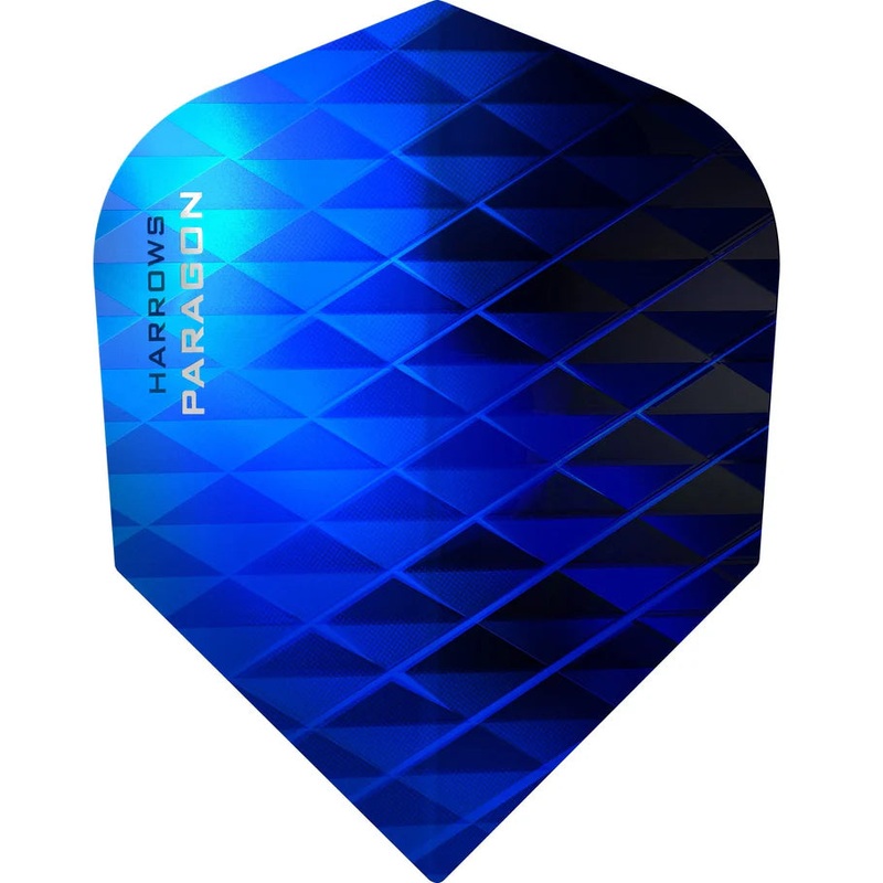 Harrows Prime Paragon Blue Standard Dart Flights Standard 100 Micron Extra Strong