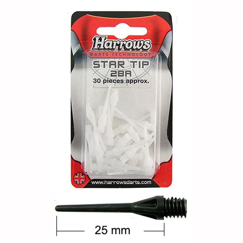 Harrows Soft Tip Points 30 pack *25mm