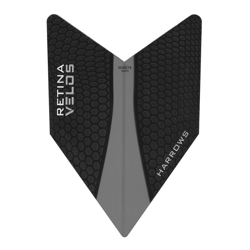 Harrows Velos Dart Flights Retina Smoke Speciality