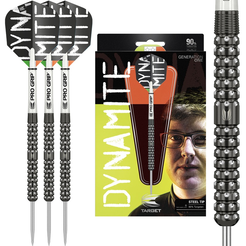 Keane Barry 90% Tungsten Steel Tip Darts by Target 24 Gram