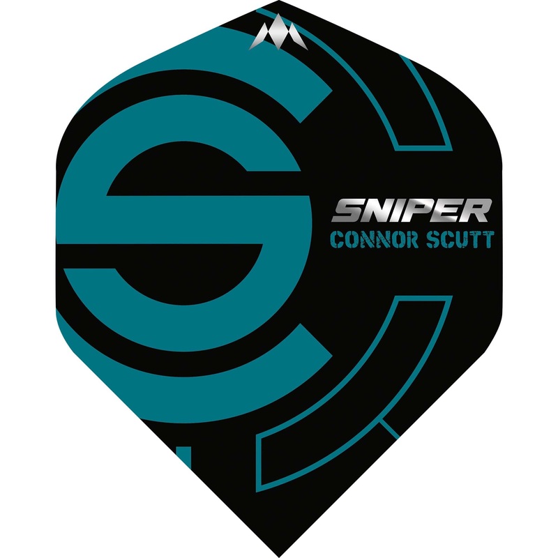 Mission Solo Dart Flights – 100 Micron – No2 – Std – Connor Scutt