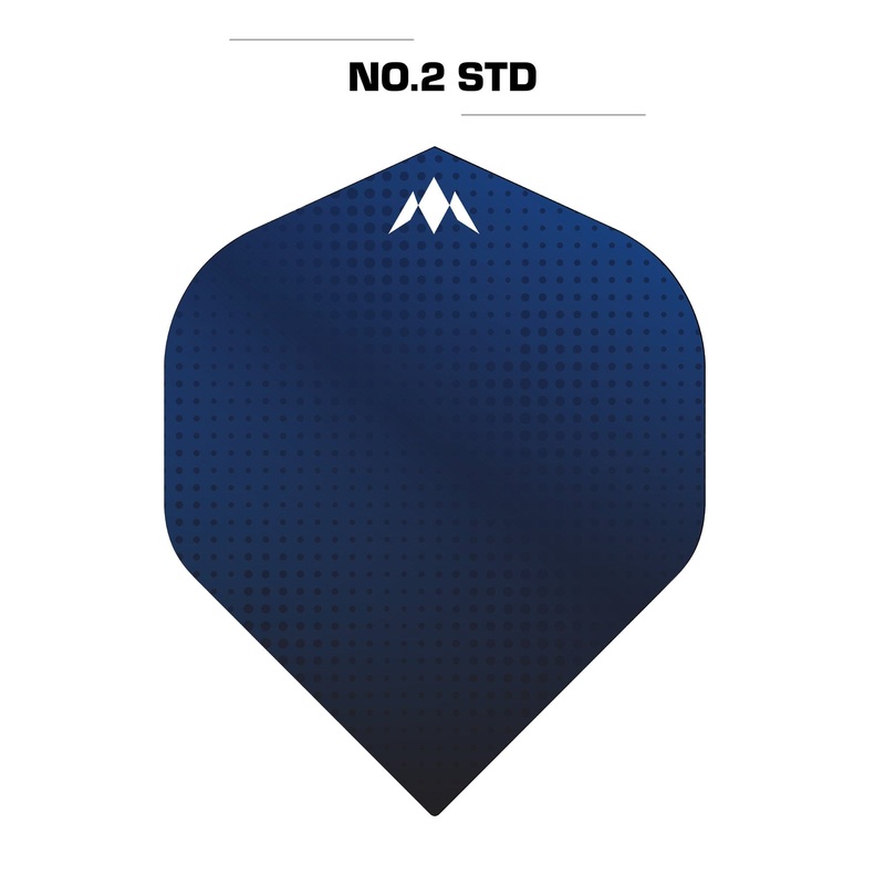 Mission Solo Dart Flights – 100 Micron – Std – No2 – Tavis Dudeney