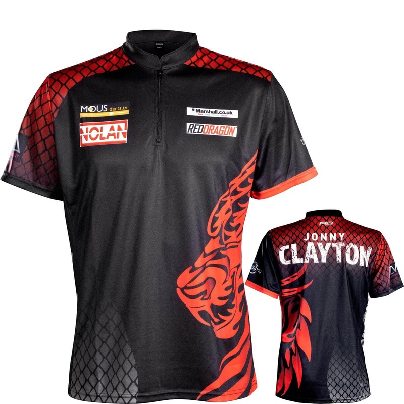 Red Dragon – Jonny Clayton Tour Polo – S to 3XL S