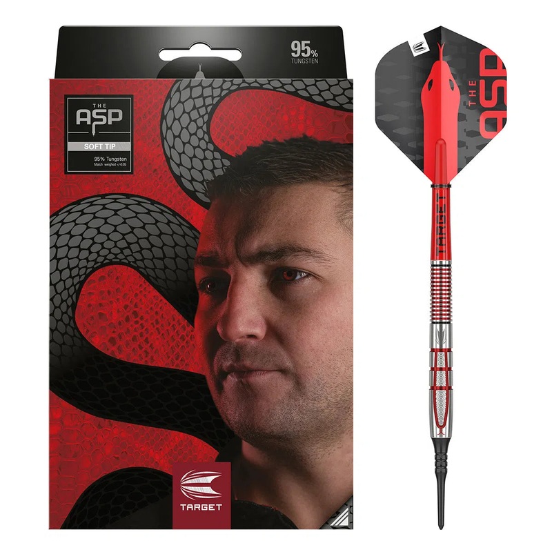 Target Darts Nathan Aspinall Gen 2 95% Tungsten Soft Tip Darts 18 GRAM