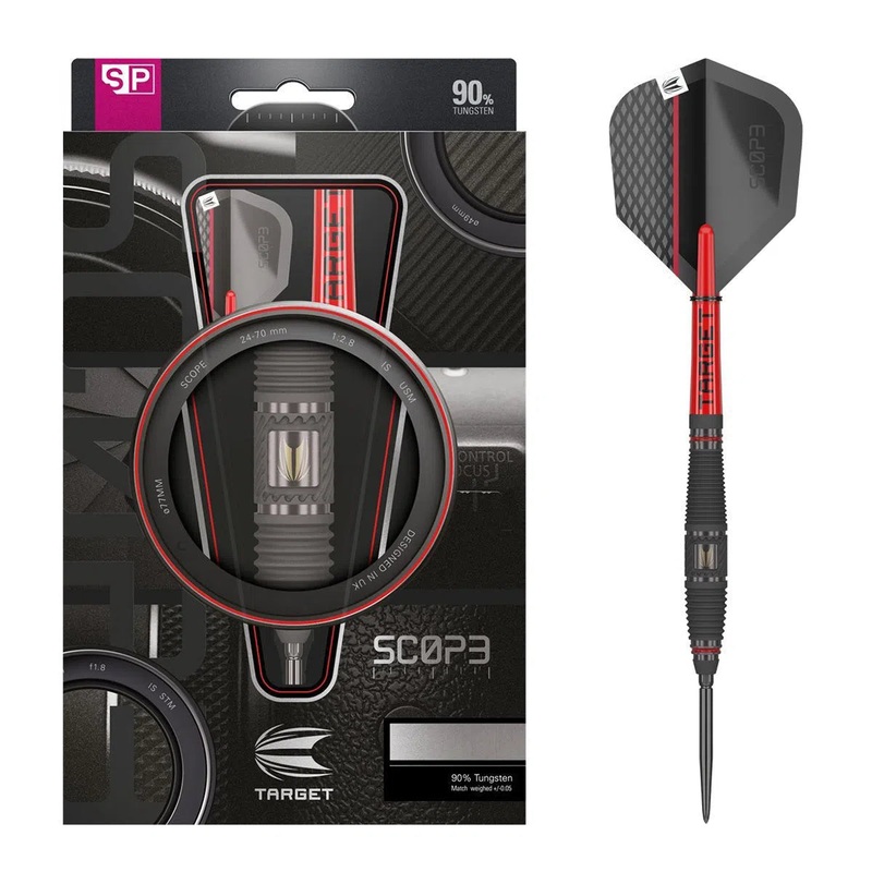 Target Darts Scope SP03 90% Tungsten Steel Tip Darts 21 GRAM