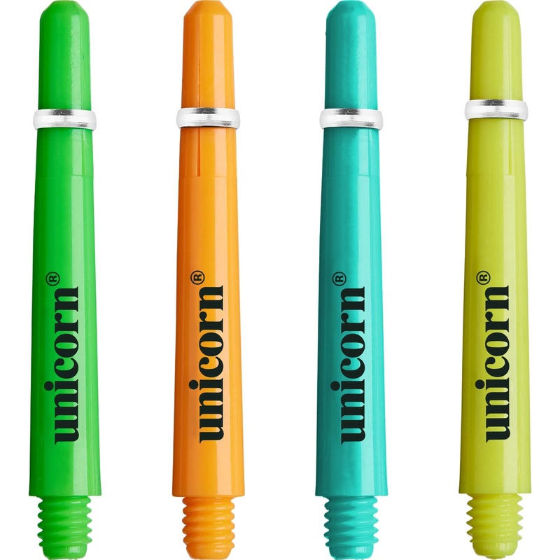 Unicorn – Gripper 4 Neon – Polycarbonate Dart Shafts Ultra Short (29.0mm) Green