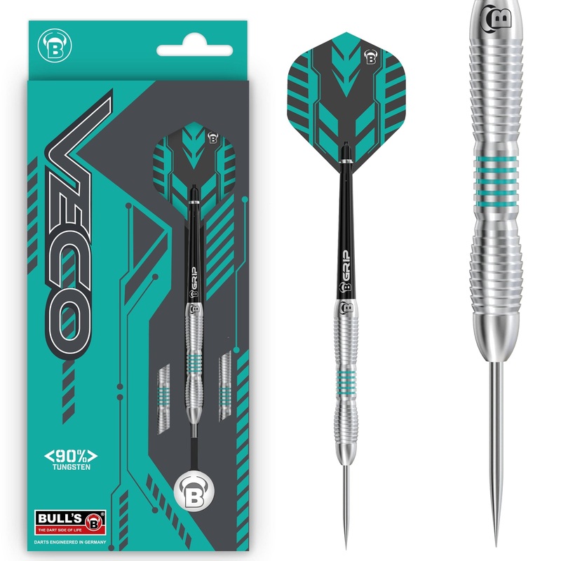 BULL’S Veco Darts – Steel Tip – 90% Tungsten – V1 21g