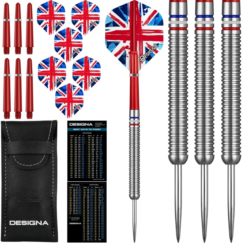Designa Patriot-X Darts – Steel Tip – Great Britain 22g