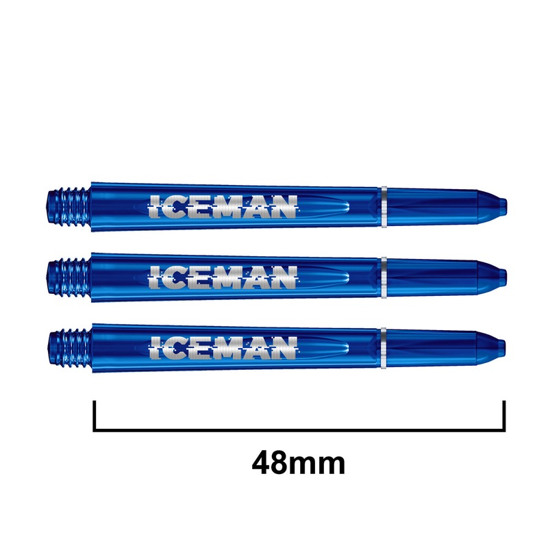 Gerwyn Price Signature World Champion VRX Dart Stems by Red Dragon Short Blue