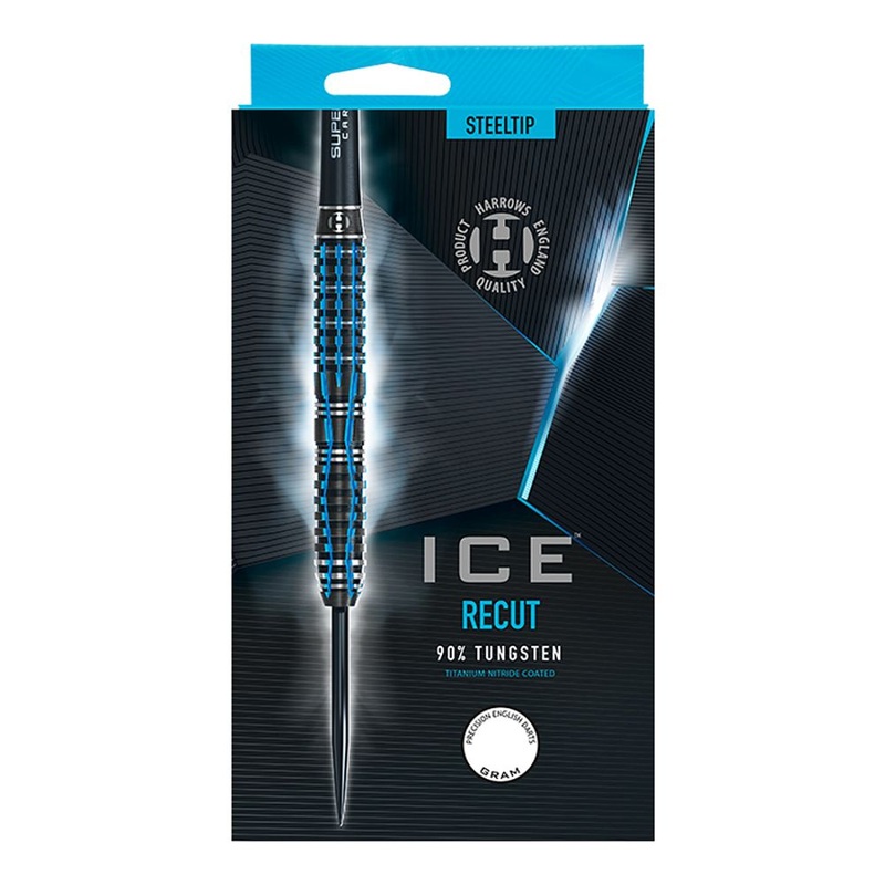 Harrows Ice Recut Steel Tip Darts 25 grams