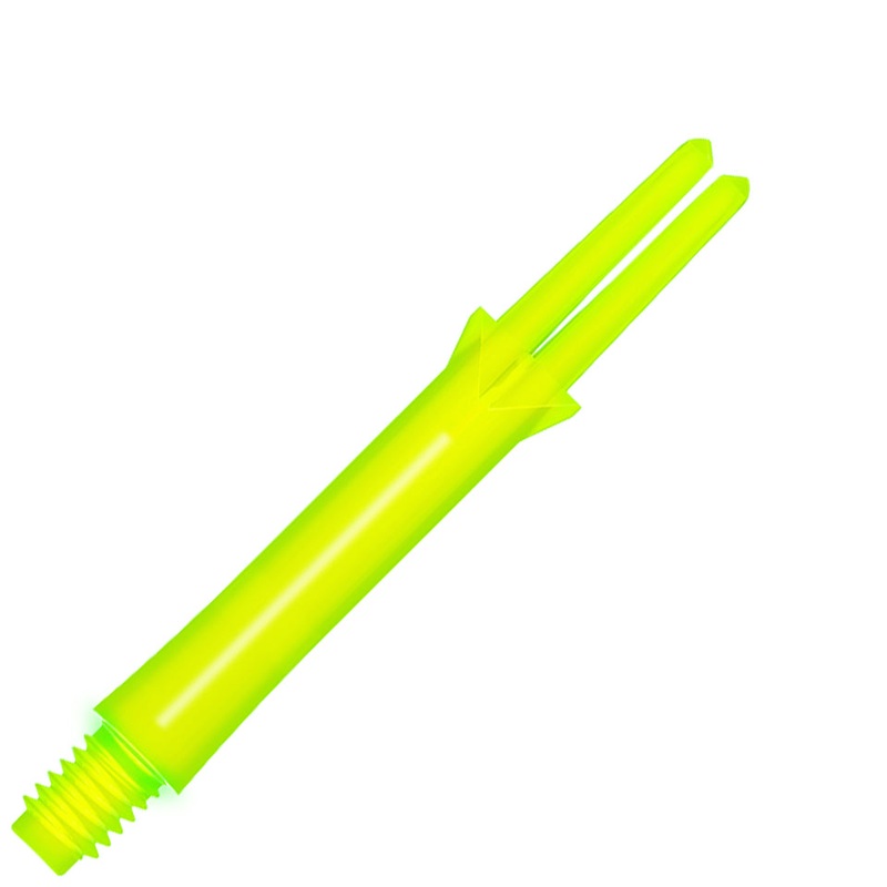 L-Style L-Shaft Locked Dart Shafts – 260 Neon Yellow